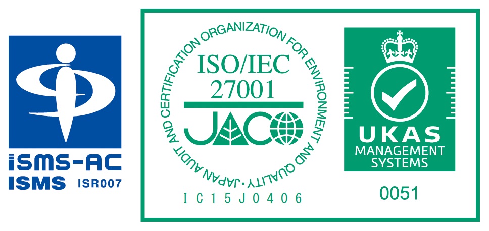 ISO27001登録マーク